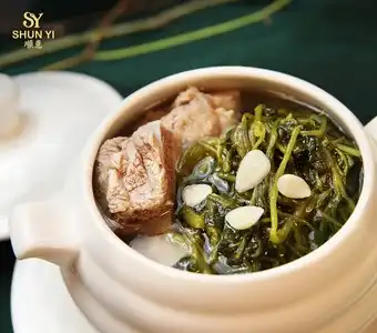 menu shun yi - canh hằng ngày - sườn hầm cải xoong (340x300px)