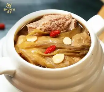 menu shun yi - canh hằng ngày - sườn hầm thanh hoa (340x300px)